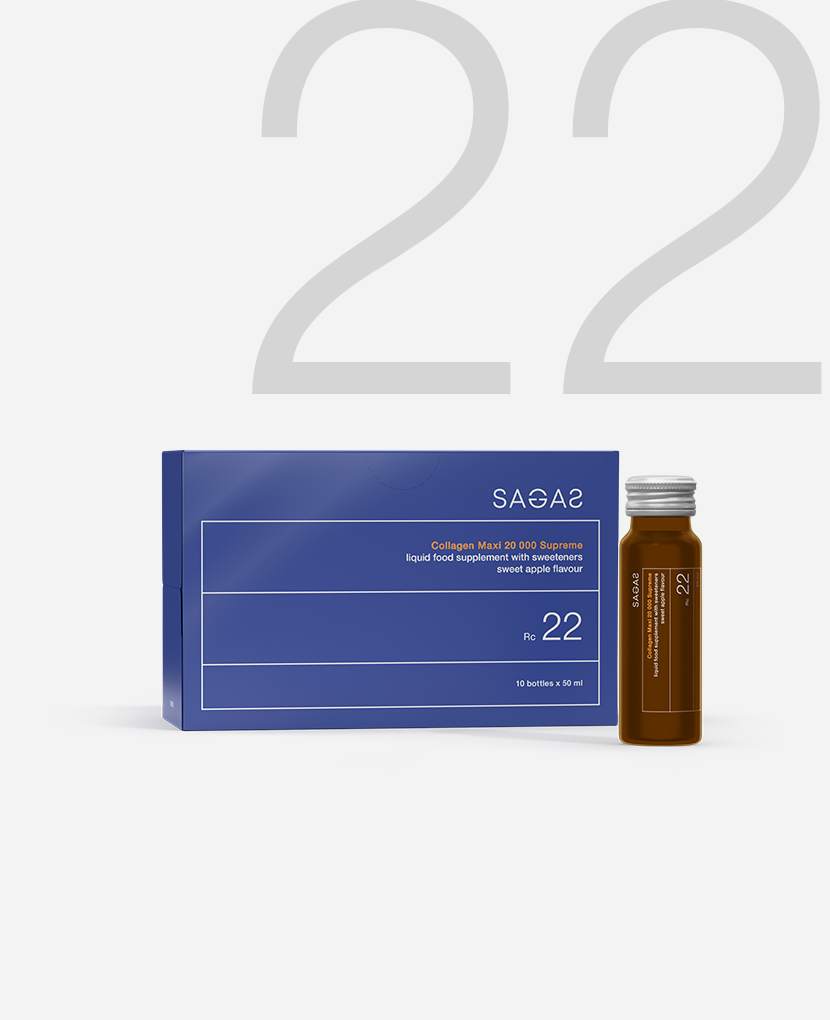 Sagas Rc 22 Collagen Maxi 20 000 Supreme, kolagen za hidraciju